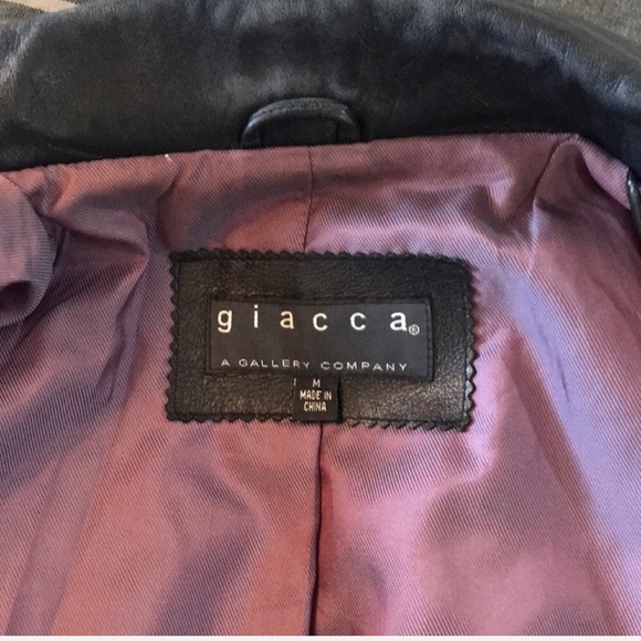 Giacca Genuine Leather Jacket Classic Black - Picture 4 of 6